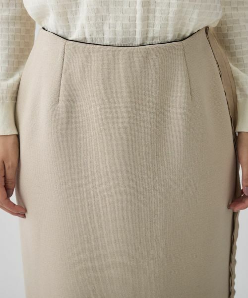 LANVIN COLLECTION / ランバン コレクション ロング・マキシ丈スカート | 14ゲージミラノリブスカート | 詳細5