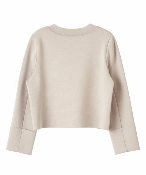 LANVIN COLLECTION / ランバン コレクション テーラードジャケット | 14ゲージミラノリブニットジャケット | 詳細15