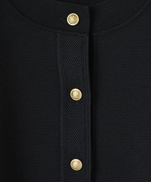 LANVIN COLLECTION / ランバン コレクション テーラードジャケット | 14ゲージミラノリブニットジャケット | 詳細19