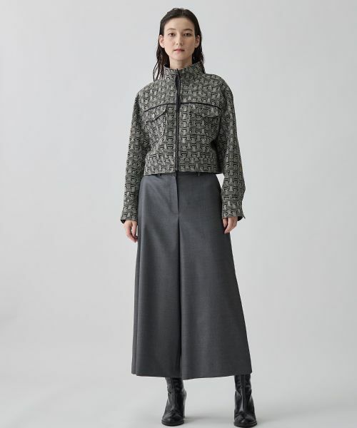 LANVIN COLLECTION / ランバン コレクション テーラードジャケット | JLモノグラムジャケット | 詳細11