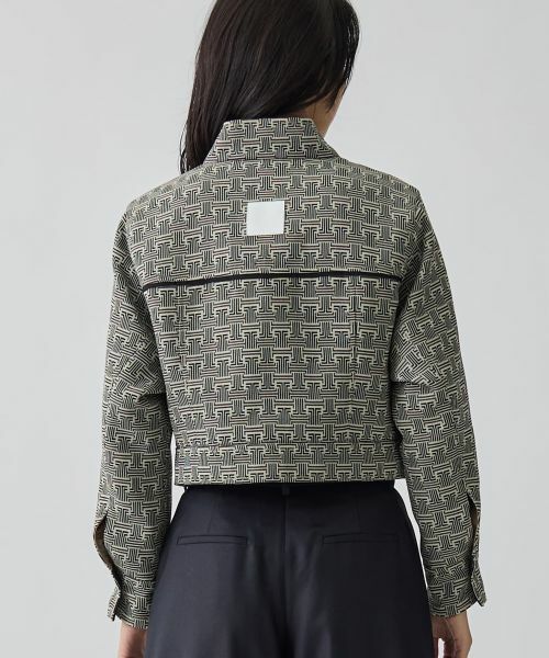 LANVIN COLLECTION / ランバン コレクション テーラードジャケット | JLモノグラムジャケット | 詳細14