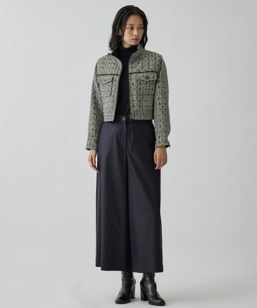 LANVIN COLLECTION / ランバン コレクション テーラードジャケット | JLモノグラムジャケット | 詳細18