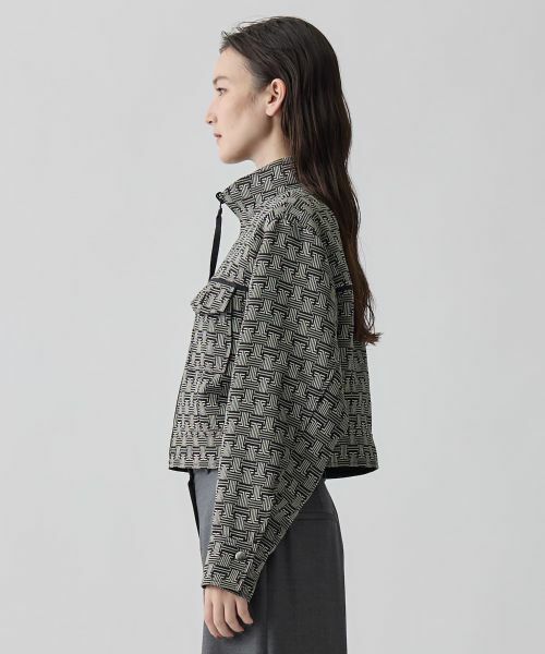 LANVIN COLLECTION / ランバン コレクション テーラードジャケット | JLモノグラムジャケット | 詳細2