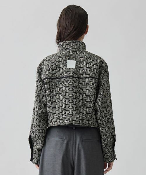 LANVIN COLLECTION / ランバン コレクション テーラードジャケット | JLモノグラムジャケット | 詳細3