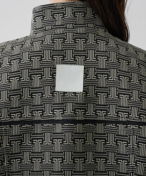 LANVIN COLLECTION / ランバン コレクション テーラードジャケット | JLモノグラムジャケット | 詳細8