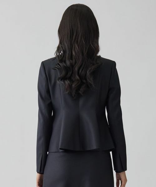 LANVIN COLLECTION / ランバン コレクション テーラードジャケット | ストレッチギャバジャケット | 詳細11