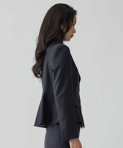 LANVIN COLLECTION / ランバン コレクション テーラードジャケット | ストレッチギャバジャケット | 詳細12