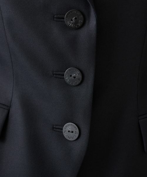 LANVIN COLLECTION / ランバン コレクション テーラードジャケット | ストレッチギャバジャケット | 詳細14