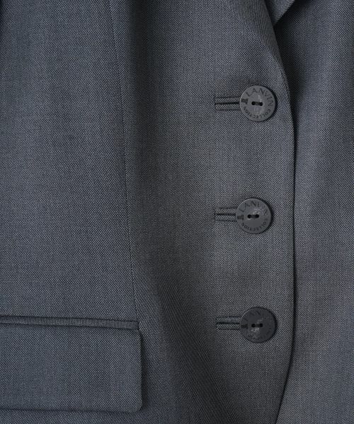 LANVIN COLLECTION / ランバン コレクション テーラードジャケット | ストレッチギャバジャケット | 詳細23