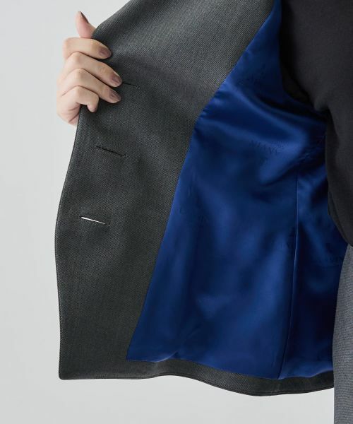 LANVIN COLLECTION / ランバン コレクション テーラードジャケット | ストレッチギャバジャケット | 詳細6