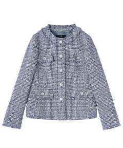 LANVIN COLLECTION / ランバン コレクション テーラードジャケット | ファンシーヤーンツイードジャケット