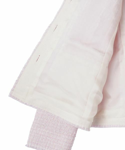 LANVIN COLLECTION / ランバン コレクション テーラードジャケット | ファンシーヤーンツイードジャケット | 詳細13