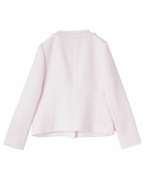 LANVIN COLLECTION / ランバン コレクション テーラードジャケット | ファンシーヤーンツイードジャケット | 詳細14