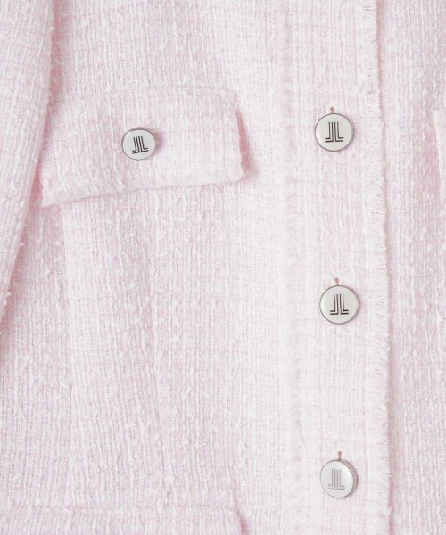 LANVIN COLLECTION / ランバン コレクション テーラードジャケット | ファンシーヤーンツイードジャケット | 詳細5