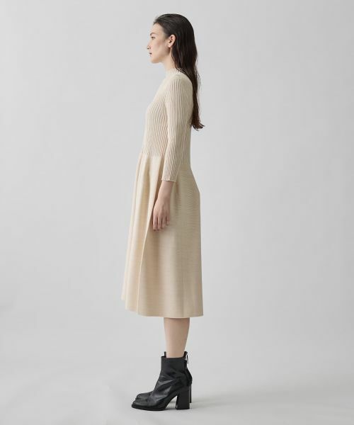 LANVIN COLLECTION / ランバン コレクション ドレス | 12ゲージ リブケーブル ガーターホールドレス | 詳細2