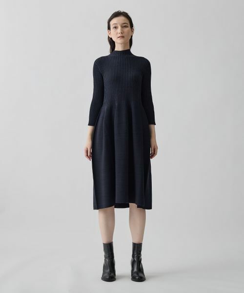 LANVIN COLLECTION / ランバン コレクション ドレス | 12ゲージ リブケーブル ガーターホールドレス | 詳細6