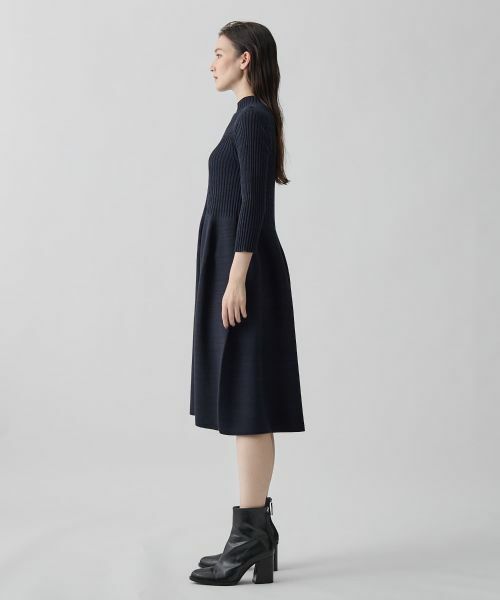 LANVIN COLLECTION / ランバン コレクション ドレス | 12ゲージ リブケーブル ガーターホールドレス | 詳細7