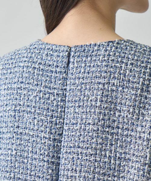 LANVIN COLLECTION / ランバン コレクション ドレス | ファンシーヤーンツイードワンピース | 詳細10