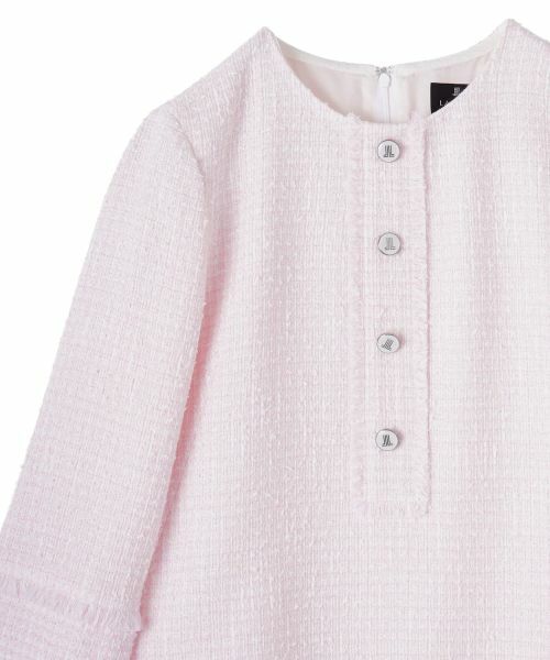 LANVIN COLLECTION / ランバン コレクション ドレス | ファンシーヤーンツイードワンピース | 詳細13