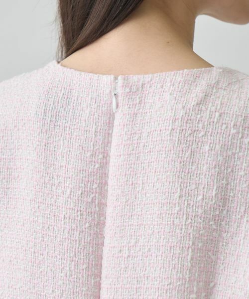 LANVIN COLLECTION / ランバン コレクション ドレス | ファンシーヤーンツイードワンピース | 詳細5