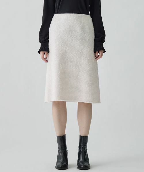 LANVIN COLLECTION / ランバン コレクション ロング・マキシ丈スカート | ファンシーヤーンツイードスカート | 詳細1