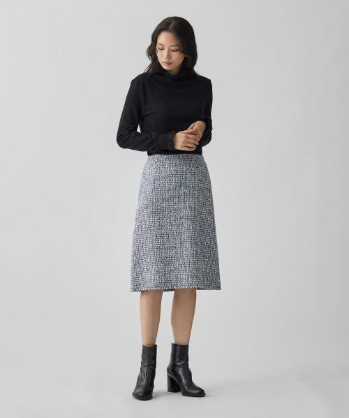 LANVIN COLLECTION / ランバン コレクション ロング・マキシ丈スカート | ファンシーヤーンツイードスカート | 詳細10