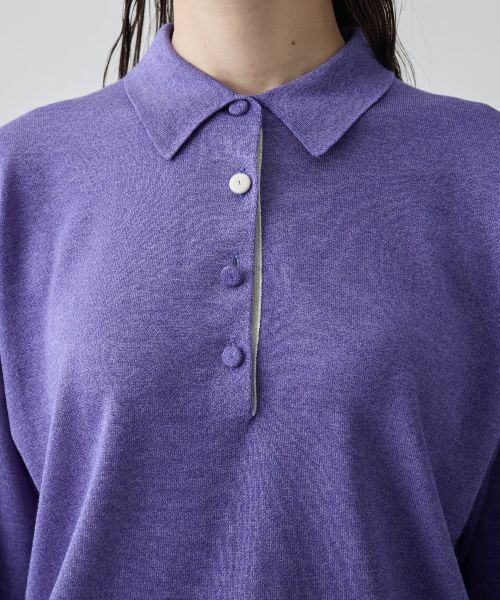LANVIN COLLECTION / ランバン コレクション ニット・セーター | ポロシャツデザイン プルオーバーニット | 詳細15