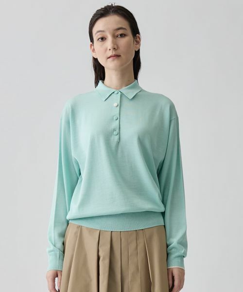 LANVIN COLLECTION / ランバン コレクション ニット・セーター | ポロシャツデザイン プルオーバーニット | 詳細18