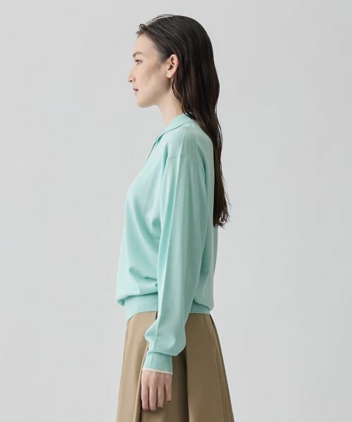 LANVIN COLLECTION / ランバン コレクション ニット・セーター | ポロシャツデザイン プルオーバーニット | 詳細19