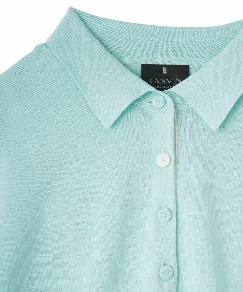 LANVIN COLLECTION / ランバン コレクション ニット・セーター | ポロシャツデザイン プルオーバーニット | 詳細2