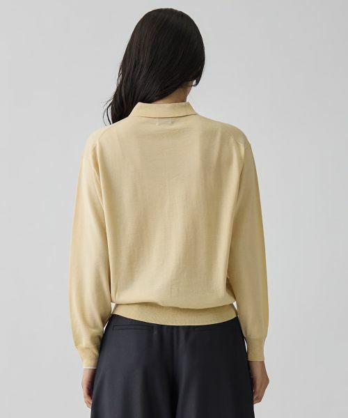 LANVIN COLLECTION / ランバン コレクション ニット・セーター | ポロシャツデザイン プルオーバーニット | 詳細7