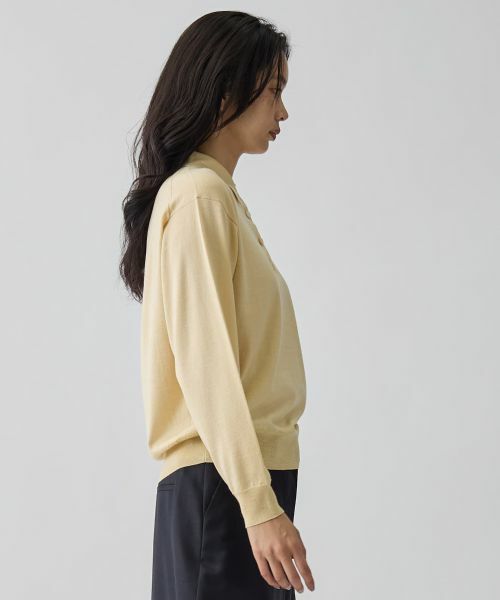 LANVIN COLLECTION / ランバン コレクション ニット・セーター | ポロシャツデザイン プルオーバーニット | 詳細8