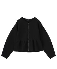 LANVIN COLLECTION / ランバン コレクション テーラードジャケット | 12ゲージミラノリブニットジャケット