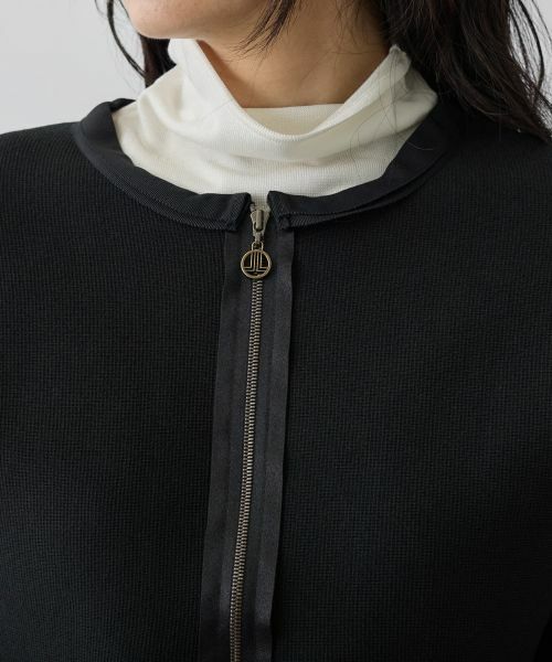 LANVIN COLLECTION / ランバン コレクション テーラードジャケット | 12ゲージミラノリブニットジャケット | 詳細13