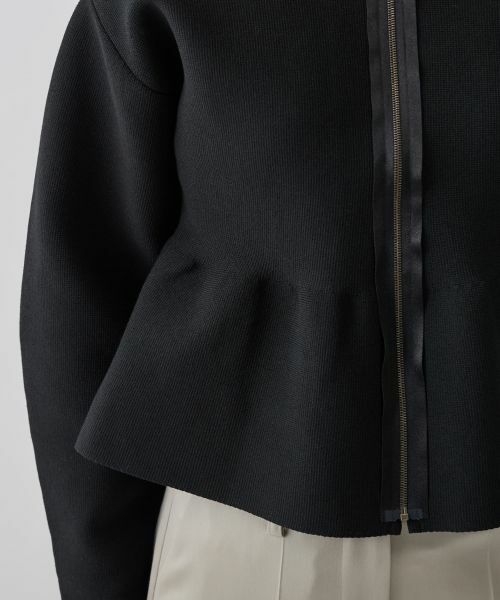 LANVIN COLLECTION / ランバン コレクション テーラードジャケット | 12ゲージミラノリブニットジャケット | 詳細15