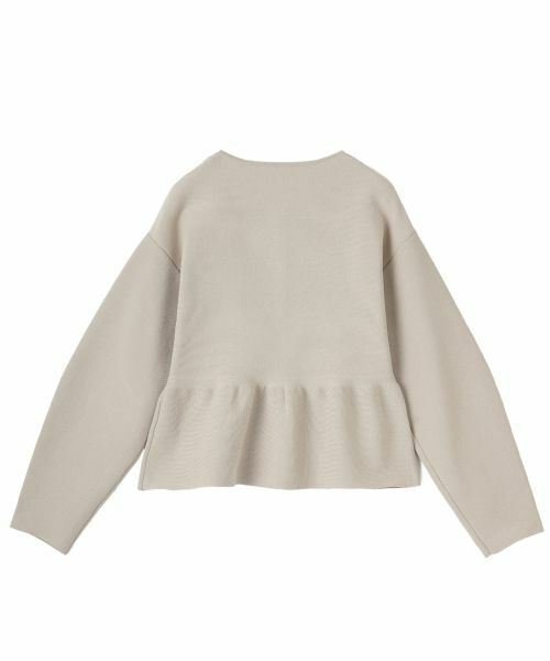 LANVIN COLLECTION / ランバン コレクション テーラードジャケット | 12ゲージミラノリブニットジャケット | 詳細17