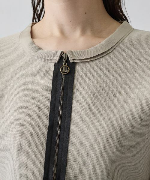 LANVIN COLLECTION / ランバン コレクション テーラードジャケット | 12ゲージミラノリブニットジャケット | 詳細5