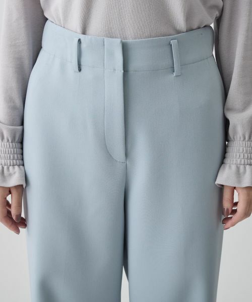 LANVIN COLLECTION / ランバン コレクション その他パンツ | ストレッチストレートパンツ | 詳細2