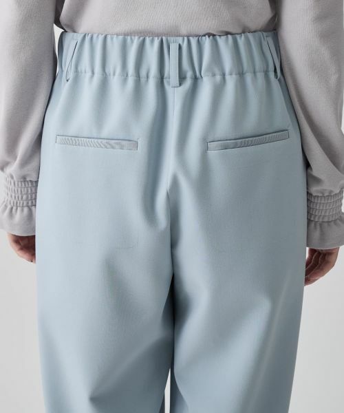 LANVIN COLLECTION / ランバン コレクション その他パンツ | ストレッチストレートパンツ | 詳細3