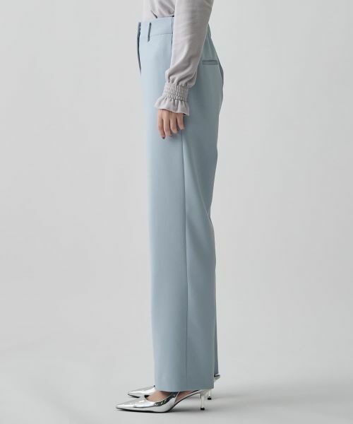 LANVIN COLLECTION / ランバン コレクション その他パンツ | ストレッチストレートパンツ | 詳細5