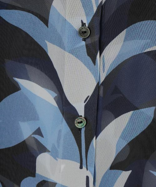 LANVIN COLLECTION / ランバン コレクション シャツ・ブラウス | リーフ柄プリントブラウス | 詳細23