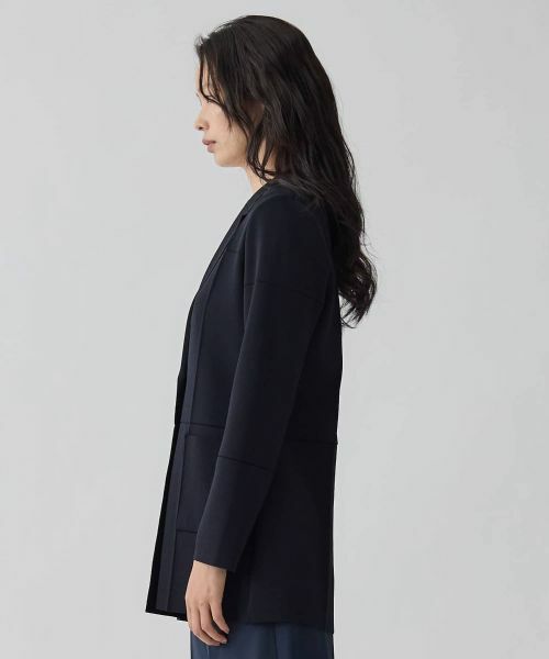 LANVIN COLLECTION / ランバン コレクション テーラードジャケット | ミラノリブニットジャケット | 詳細11