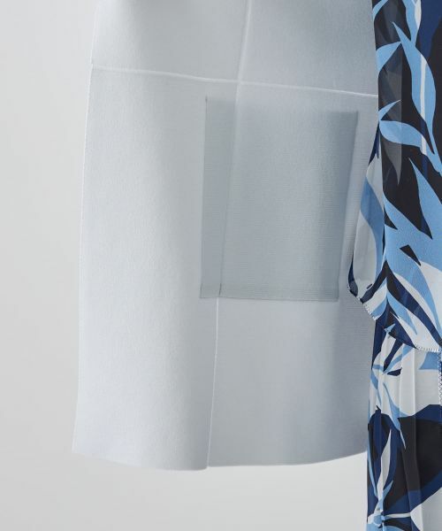 LANVIN COLLECTION / ランバン コレクション テーラードジャケット | ミラノリブニットジャケット | 詳細7