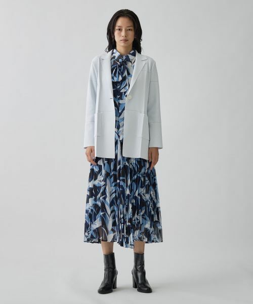 LANVIN COLLECTION / ランバン コレクション テーラードジャケット | ミラノリブニットジャケット | 詳細8