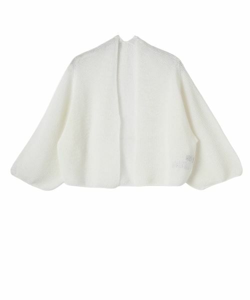 LANVIN COLLECTION / ランバン コレクション その他小物 | ホールガーメントボレロ（オフホワイト）