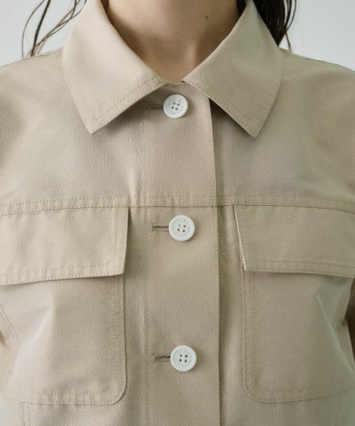 LANVIN COLLECTION / ランバン コレクション テーラードジャケット | シルクメタルクロスジャケット | 詳細10