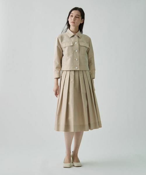 LANVIN COLLECTION / ランバン コレクション テーラードジャケット | シルクメタルクロスジャケット | 詳細11