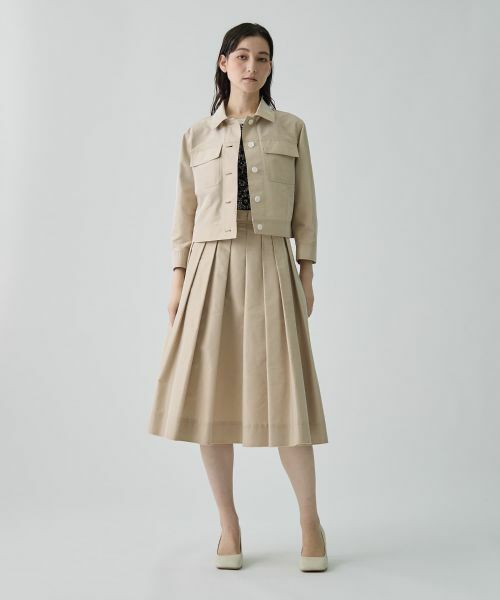 LANVIN COLLECTION / ランバン コレクション テーラードジャケット | シルクメタルクロスジャケット | 詳細12