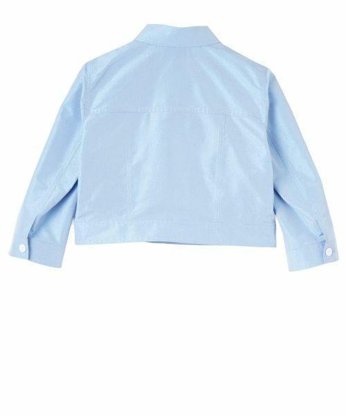 LANVIN COLLECTION / ランバン コレクション テーラードジャケット | シルクメタルクロスジャケット | 詳細13