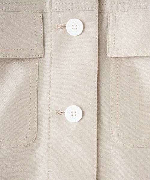 LANVIN COLLECTION / ランバン コレクション テーラードジャケット | シルクメタルクロスジャケット | 詳細17